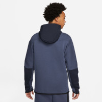 Nike Tech Fleece Full-Zip Tracksuit Blue Grey