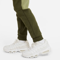 Nike Jogger Tech Fleece Kids Groen Donkergroen Zwart