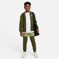 Nike Jogger Tech Fleece Kids Groen Donkergroen Zwart