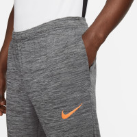 Nike Dri-Fit Academy Hoodie Trainingspak Grijs Zwart Oranje