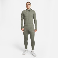 Nike Dri-Fit Academy Hoodie Groen Wit