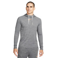 Nike Dri-Fit Academy Hoodie Trainingspak Grijs Zwart Oranje