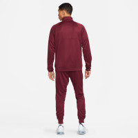 Nike Trainingspak F.C. Libero Donkerrood Wit