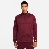Nike Trainingspak F.C. Libero Donkerrood Wit
