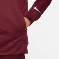 Nike Trainingspak F.C. Libero Donkerrood Wit