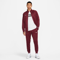 Nike Trainingspak F.C. Libero Donkerrood Wit