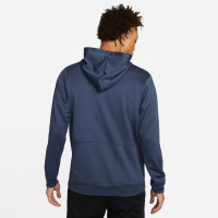 Nike F.C. Libero Hoodie Donkerblauw Wit Zwart