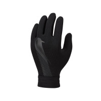 Nike Academy Therma Fit Handschoenen Kids Zwart Donkergrijs