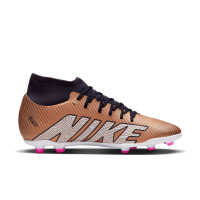 Nike Mercurial Superfly 9 Club Grass/Artificial Grass Football Shoes (MG) Bronze Black White
