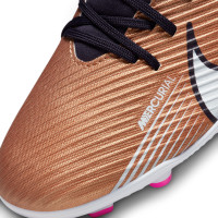 Nike Mercurial Superfly 9 Club Grass/Artificial Grass Football Shoes (MG) Bronze Black White