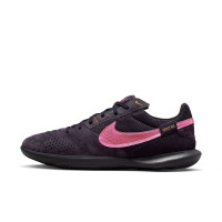 Nike Streetgato Straatvoetbalschoenen Paars Roze Zwart