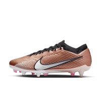 Nike Zoom Mercurial Vapor 15 Elite Iron-Nop Football Shoes (SG) Anti-Clog Bronze Black White