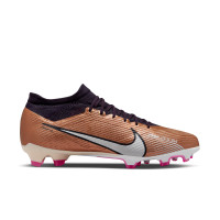 Nike Zoom Mercurial Vapor 15 Pro Grass Football Shoes (FG) Bronze Black White