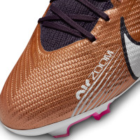 Nike Zoom Mercurial Vapor 15 Pro Grass Football Shoes (FG) Bronze Black White
