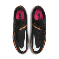 Nike Phantom GT2 Academy Dynamic Fit Grass/Artificial Grass Football Shoes (MG) Black Bronze White