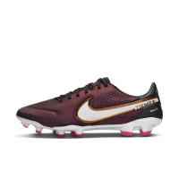 Nike Tiempo Legend 9 Pro Gras Football Shoes (FG) Purple White Bronze