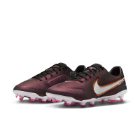 Nike Tiempo Legend 9 Pro Gras Football Shoes (FG) Purple White Bronze