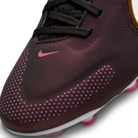 Nike Tiempo Legend 9 Pro Gras Football Shoes (FG) Purple White Bronze