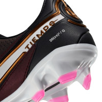 Nike Tiempo Legend 9 Pro Gras Football Shoes (FG) Purple White Bronze