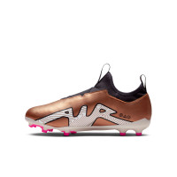 Nike Zoom Mercurial Vapor 15 Academy Grass/Artificial Grass Football Shoes (MG) Kids Bronze Black White