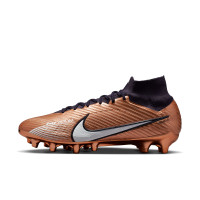 Nike Zoom Mercurial Superfly 9 Elite Artificial Grass Football Shoes (AG) Bronze Black White