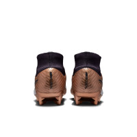 Nike Zoom Mercurial Superfly 9 Elite Artificial Grass Football Shoes (AG) Bronze Black White