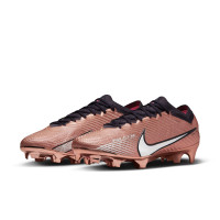 Nike Zoom Mercurial Vapor 15 Elite Grass Football Shoes (FG) Bronze Black White