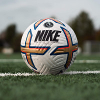 Nike Premier League Voetbal Wit Goud Blauw Zwart