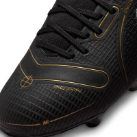 Nike Mercurial Superfly 8 Academy Grass/Artificial Grass Football Shoes (MG) Black Dark Grey Gold - KNVBshop.nl