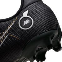 Nike Mercurial Vapor 14 Academy Grass /Artificial Turf Football Shoes (MG) Kids Black Dark Grey Gold - KNVBshop.nl