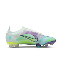 Nike Mercurial Vapor Elite 14 MDS Gras Voetbalschoenen (FG) Groen Geel Paars