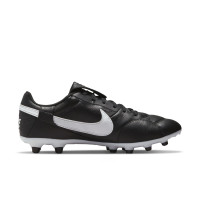 Nike Premier III Gras Voetbalschoenen (FG) Zwart Wit - KNVBshop.nl