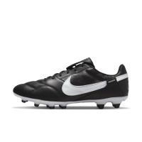 Nike Premier III Gras Voetbalschoenen (FG) Zwart Wit - KNVBshop.nl