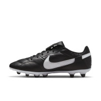 Nike Premier III Gras Voetbalschoenen (FG) Zwart Wit - KNVBshop.nl