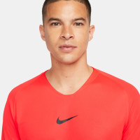 Nike Dri-Fit Park Long Sleeve Base Layer Bright Red Black