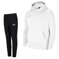 Nike Park 20 Hoodie Fleece Trainingspak Kids Wit Zwart