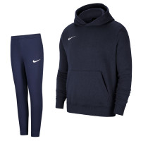 Nike Park 20 Hoodie Fleece Trainingspak Kids Donkerblauw