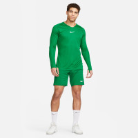 Nike Park Dri-Fit Long Sleeve Base Layer Green White