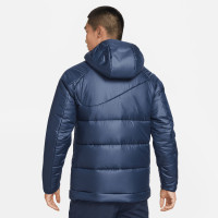 Nike Academy Pro Therma-Fit 2In1 Winter Jacket Dark Blue White