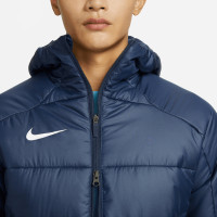 Nike Academy Pro Therma-Fit 2In1 Winterjas Donkerblauw Wit