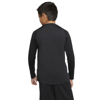Nike Ondershirt Pro Lange Mouwen Kids Zwart Wit