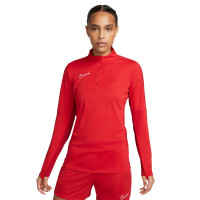 Nike Dri-FIT Academy 23 1/4-Zip Women's Training Sweater Red White