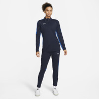 Nike Dri-FIT Academy 23 1/4-Zip Training sweater Women's Dark Blue White