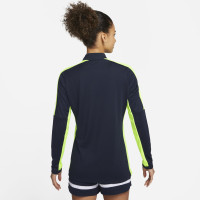 Nike Dri-Fit Academy 23 Training sweater Women Dark Blue Yellow White