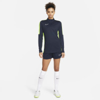 Nike Dri-FIT Academy 23 1/4-Zip Training sweater Women's Dark Blue Yellow White