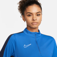 Nike Dri-FIT Academy 23 1/4-Zip Women's Training Sweater Blue Dark Blue White
