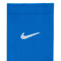 Nike Strike Crew Voetbalsokken Blauw Wit