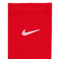 Nike Strike Crew Voetbalsokken Rood Wit