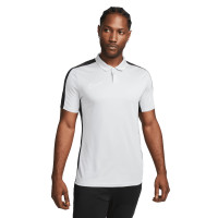 Nike Dri-Fit Academy 23 Polo Grijs Zwart Wit