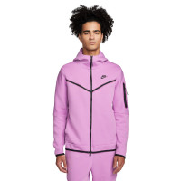 Nike Tech Fleece Tracksuit Pink Black Pink